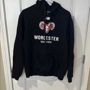New Balance Black Worcester Hockey Hoodie